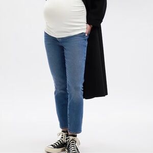 Gap Maternity Inset Panel Vintage Slim Jeans